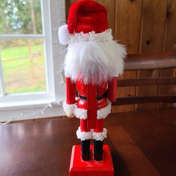 Christmas Nutcracker Soldier Wooden Statue Holiday Santa Decor Table Decoration - Picture 10 of 13
